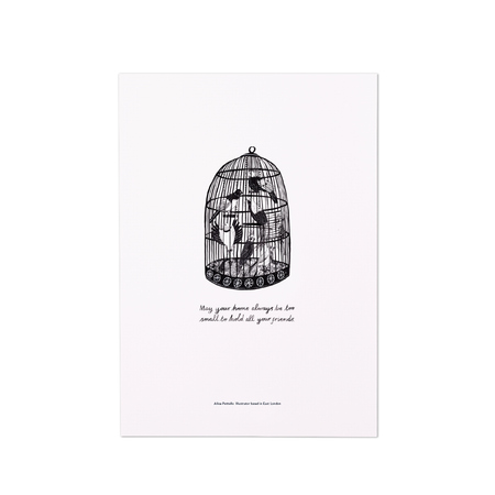 Home blessing A4 poster
