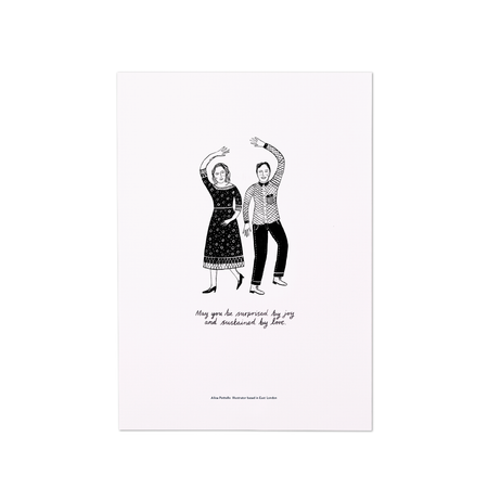 Sustained by Joy A4 poster