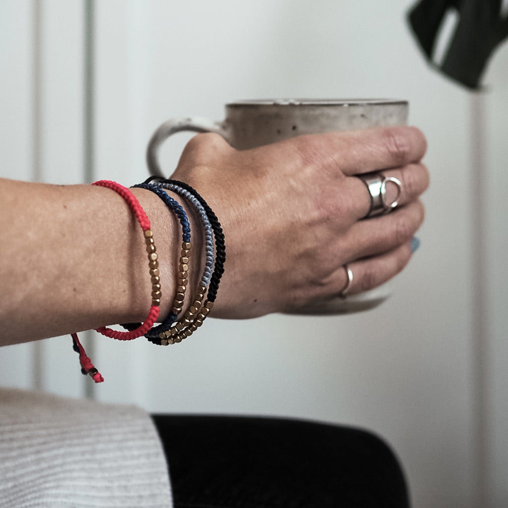 Ten deep breaths bracelet